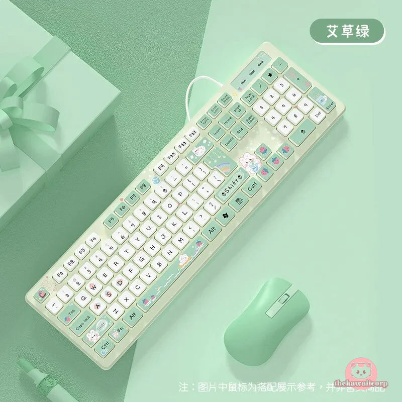 Shop Kawaii Rabbit Pink Wireless Keyboards