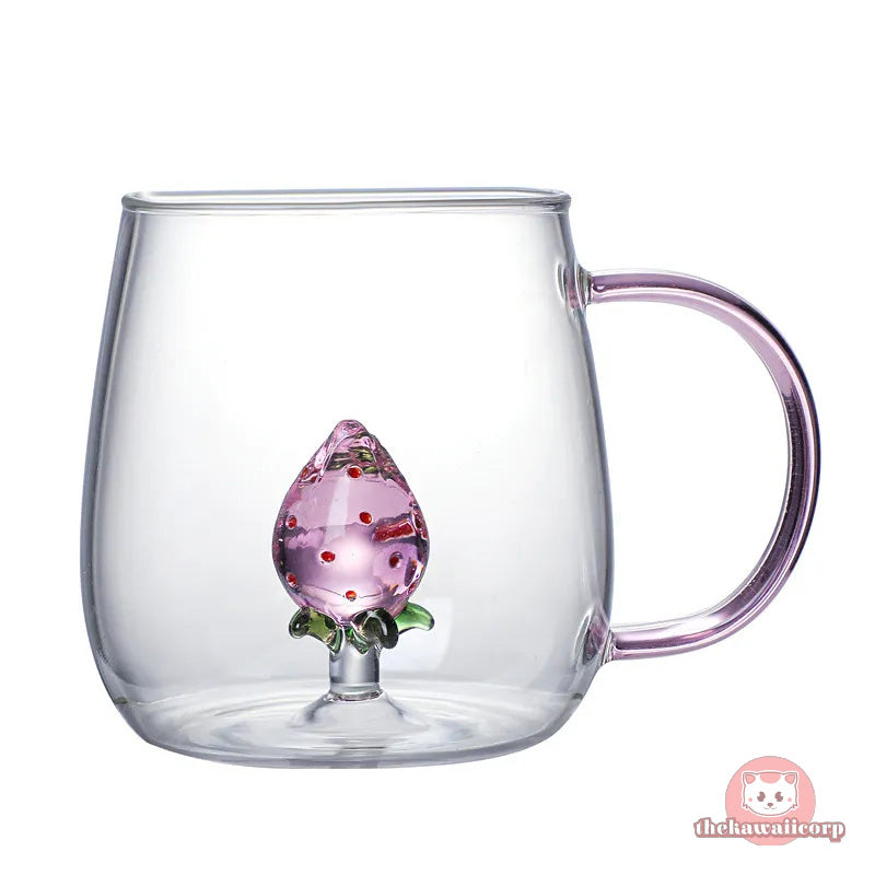 Cute 3D Animal Glass Morning Mug