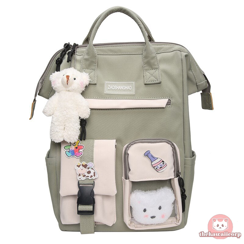 Cute Waterproof Bear Backpacks for Teenage Girls