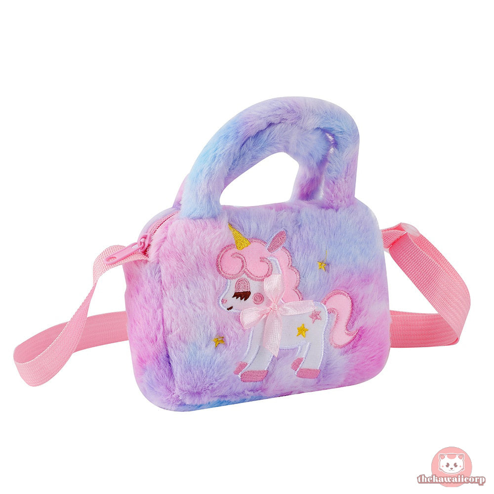 Unicorn Bag - Plush Handbag