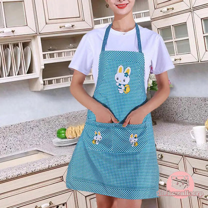 Kawaii Bunny Apron Practical One-Size Kitchen Accessory
