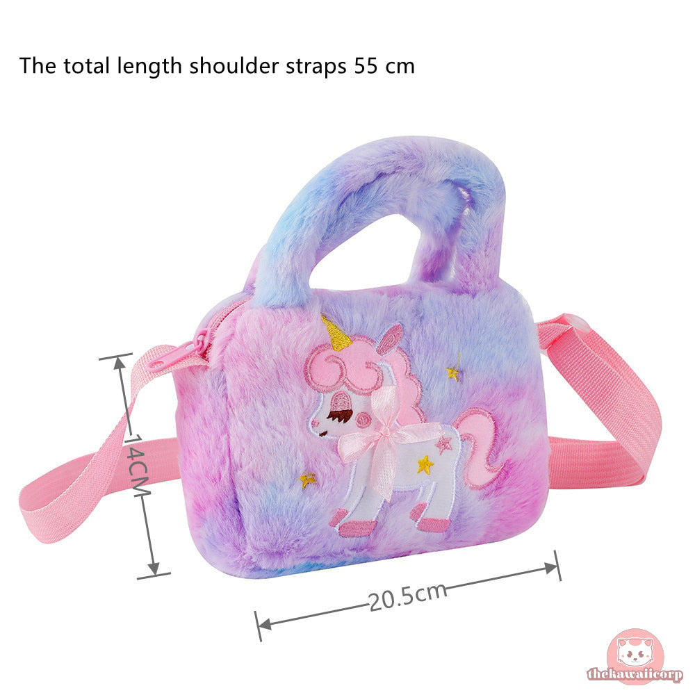 Unicorn Bag - Plush Handbag