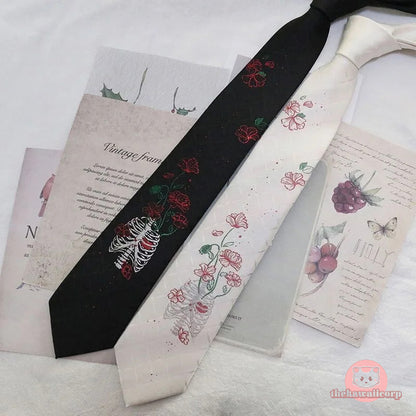 Goth Kawaii Uniform Ties for Cosplay