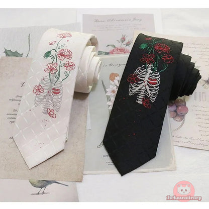 Goth Kawaii Uniform Ties for Cosplay