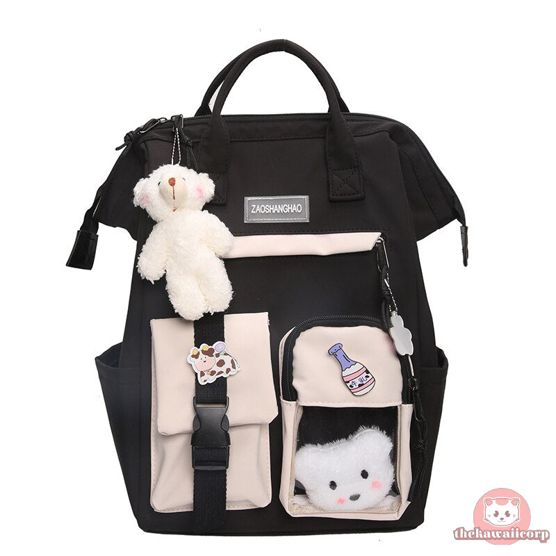 Cute Waterproof Bear Backpacks for Teenage Girls